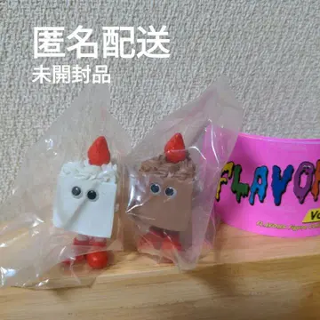 flavors 피규어 컬렉션 가챠 쇼트 케이크 2종 세트
