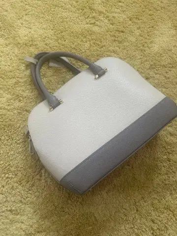 DIANA 화이트 그레이 핸드백