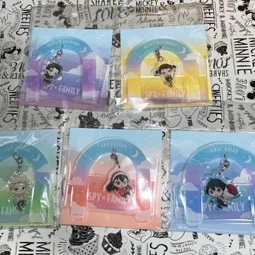 스파이 패밀리 오코치! 아크릴 스탠드 5점 새상품