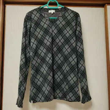 BLUE LABEL UNITED ARROWS 체크 무늬 니트 스웨터