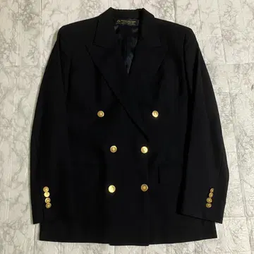 컨디션 최상 브룩스브라더스 네이비 더블 골드 버튼 6버튼 USA제