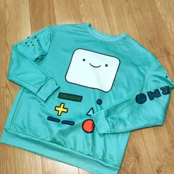 [ 희귀 레어템 ] shein 어드벤처 타임 비모 맨투맨 M