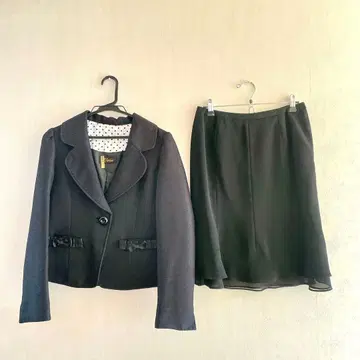 블루 록 수트 셋업 상하의 세트, 스커트 2벌 포함, 입학식에도