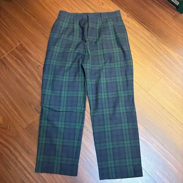 BEARS BOY 체크 무늬 팬츠