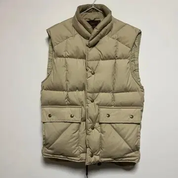 Eddie Bauer 베이지 다운 베스트 80s