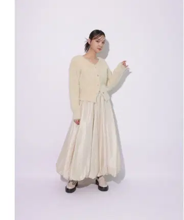 Rirandture 새틴 벌룬 스커트 XSS