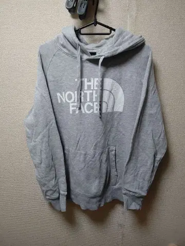 THE NORTH FACE 그레이 후드티