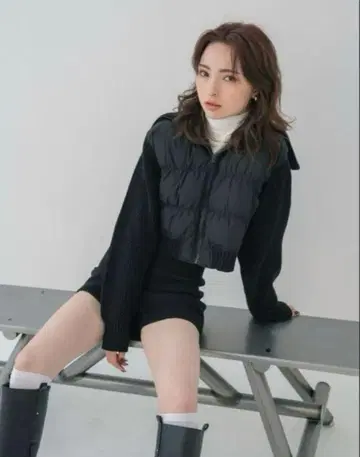 DIANTE 니트 도킹 다운