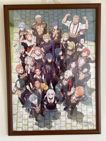 FE 풍화설월 접힌 부분 없는 포스터 세트