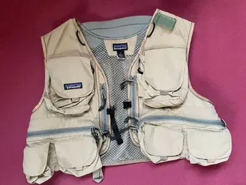 Patagonia 낚시용 조끼 베이지