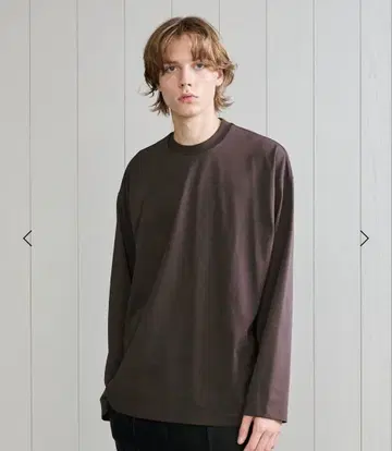 H BEAUTY&YOUTH 퍼펙트 코튼 저지 크루넥