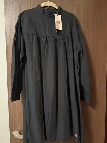 단톤 코튼 린넨 오버 블라우스 새상품