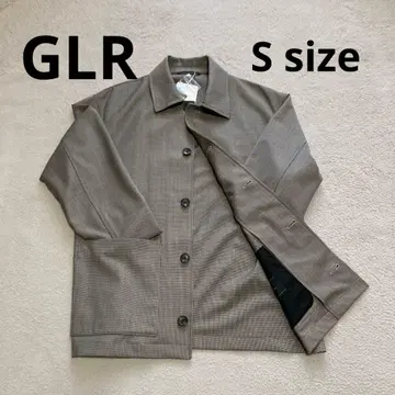 GREEN LABEL RELAXING 체크 무늬 커버올 S 사이즈