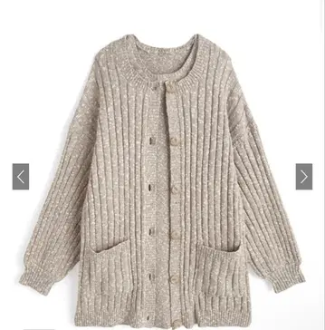 [ 새상품 ] GRL 니트 가디건 x 슬리브리스 미니 원피스 셋업