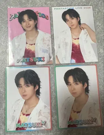 FANTASTICS 사와모토 나츠키 시크릿.노멀 4장 세트 익명 배송