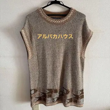 ALPACA HOUSE 알파카 하우스 따뜻한 알파카 100% 롱 베스트