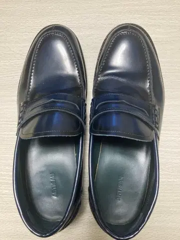 네이비 로퍼 스트레이트 팁 25.5~26cm