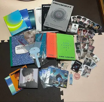 TREASURE CD 세트 트레이딩 카드, 굿즈 포함