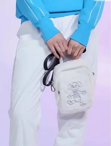 아르치비오 숄더백 강아지 자수