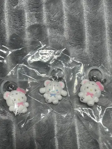 산리오 캐릭터 포근포근 스노우 키티 2점 시나모롤 세트