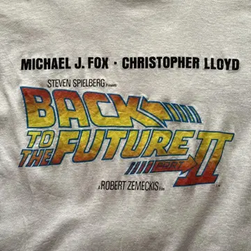 백투더퓨처 BACK TO THE FUTURE 반팔T셔츠