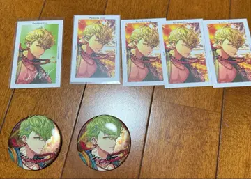 파라라이 세이키 호쿠사이 G프리 5주년 캔뱃지 사인