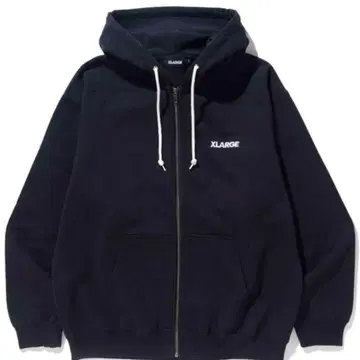 미사용 새상품 택 포함 XLARGE 지퍼 후드티