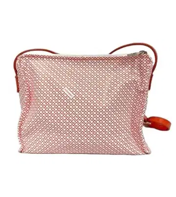 새상품급 게라르디니 나일론 소프티 숄더백 오렌지