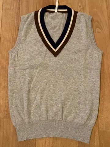 캐시미어 100% 니트 베스트 46 브랜드 명확하지 않음