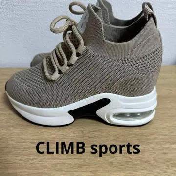 CLIMB sports 인힐 통굽 스니커즈 웨지솔