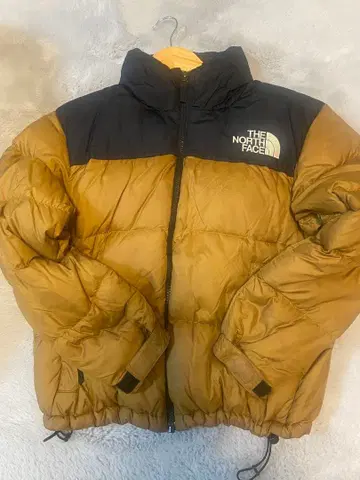 THE NORTH FACE 다운 자켓 브라운/블랙