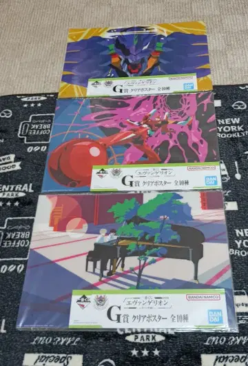 에반게리온 제일복권 클리어 파일 G상 3종