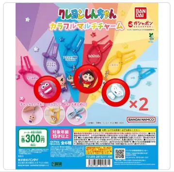 짱구는 못말려(크레용 신짱) 컬러풀 멀티 참 4개 세트