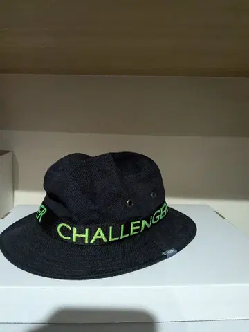 CHALLENGER 블랙 버킷햇