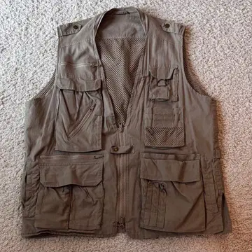 카키 헌팅 베스트 3L