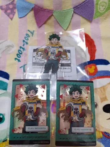 히로아카 남코 한정판 빅 아크릴 플레이트 특전 미도리야 이즈쿠