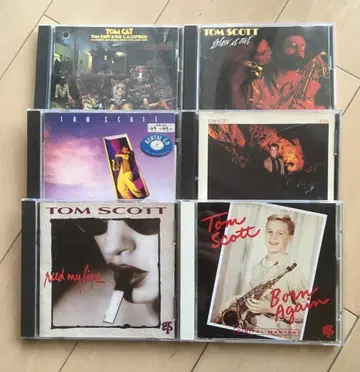 TOM SCOTT CD 6장 세트 톰 스캇 SAX JAZZ FUSION