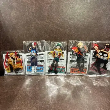 나의 히어로 아카데미아 스탠드 포함 빅 아크릴 플레이트 남코 5종 세트