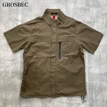 글로스벡 [ S ] 셔츠 자켓 라이크 비익 지퍼 하이넥 밀리터리