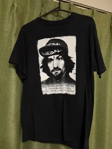 SUICIDAL TENDENCIES 찰스 맨슨 T셔츠