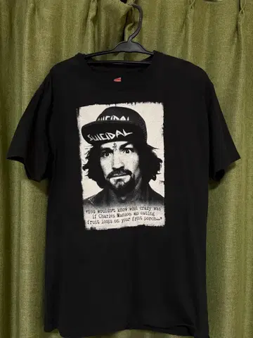 SUICIDAL TENDENCIES 찰스 맨슨 T셔츠