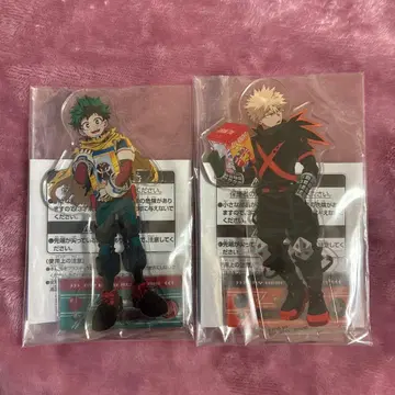 나의 히어로 아카데미아 스탠드 포함 빅 아크릴 플레이트 남코 2종 세트