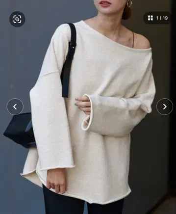 FREMeWORK 프레임워크 보트넥 맨투맨 풀오버