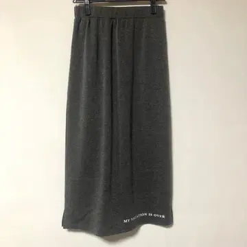 MICALLE MICALLE 그레이 타이트 스커트