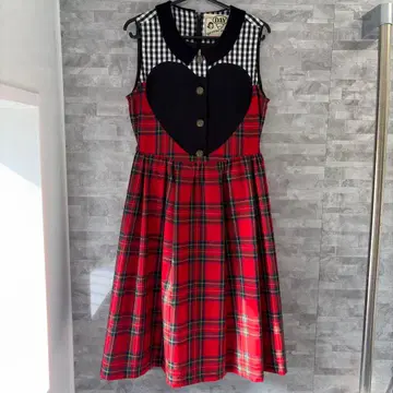 drowse and yet 드로즈앤드예트 하트 원피스