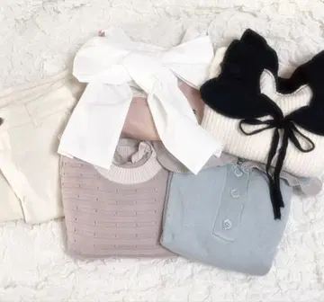 프렌치 걸리시 발레코어 의류 묶음 판매 5세트 가을, 겨울 의류