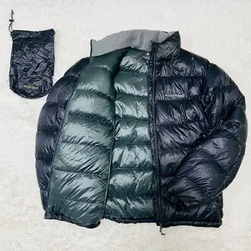 몽벨 알파인 다운 자켓 블랙 XL 단종 완판템