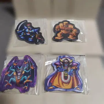 드래곤 퀘스트 캐릭터 마그네트 4개 세트