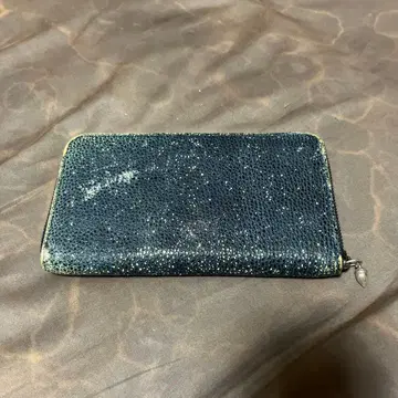 브루나보인 지갑 흑산가죽