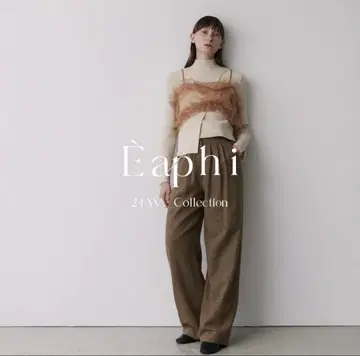 ASYMMETRY RIB KNIT / ivory